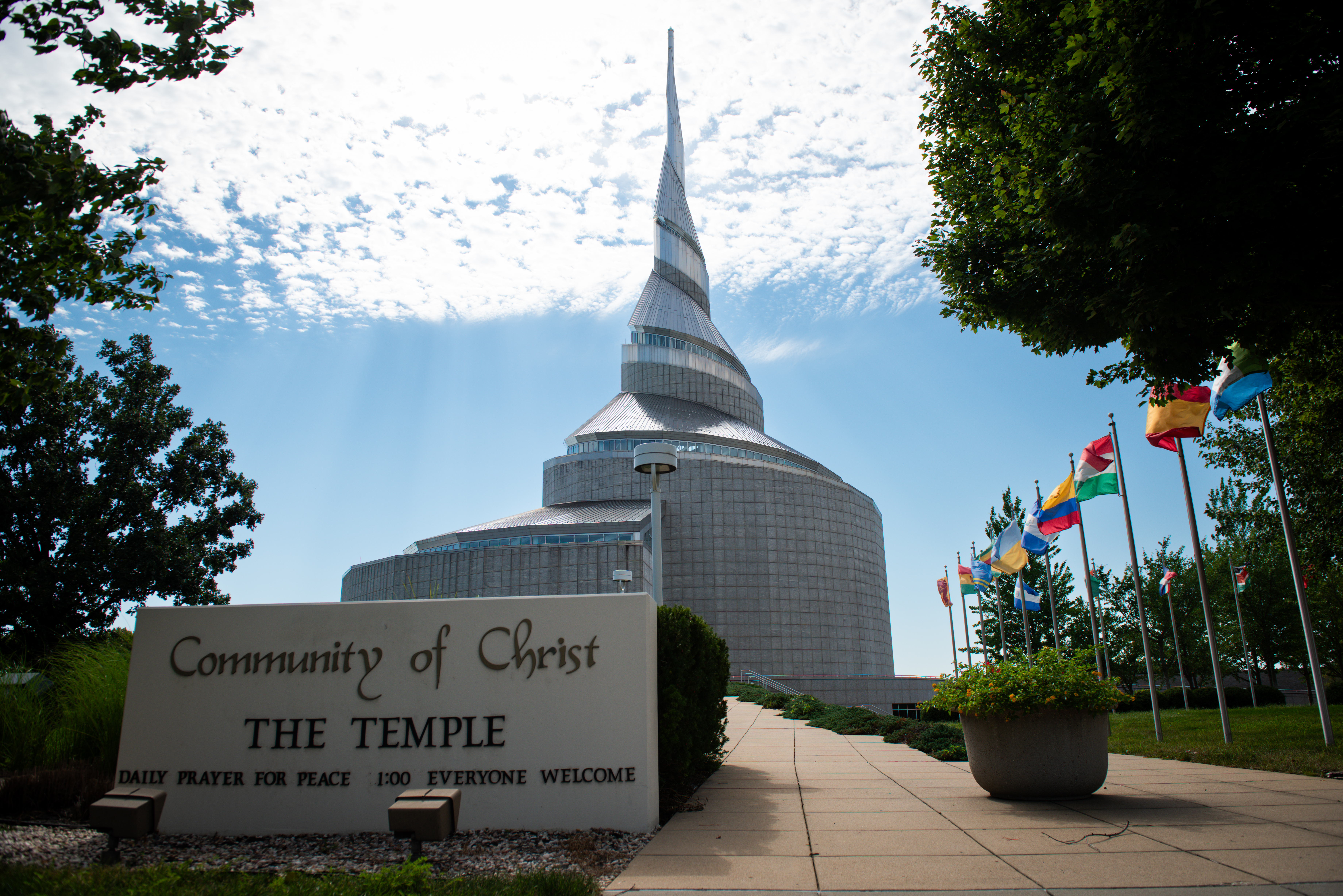 Exterior of Community of Christ Temple 