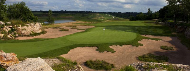 A view of the Stone Canyon Golf Course