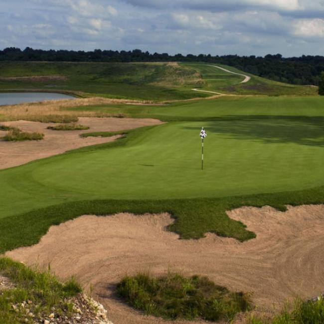 A view of the Stone Canyon Golf Course